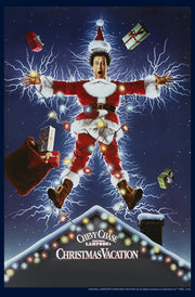 Men's National Lampoon's Christmas Vacation Electrified Poster  Adult Sweatshirt