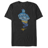 Men's Aladdin Genie Greatness Summoned  Adult T-Shirt