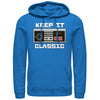 Men's Nintendo NES Classic Controller  Adult Pull Over Hoodie