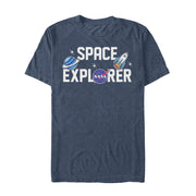 Men's NASA Space Explorer  Adult T-Shirt