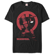 Men's Marvel Deadpool Katana Sword Pose  Adult T-Shirt