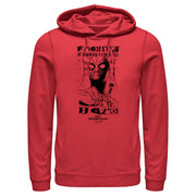 Men's Marvel Spider-Man: No Way Home Friendly Neighborhood Hero  Adult Pull Over Hoodie