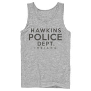 Men's Stranger Things Hawkins Police Department  Adult Tank Top