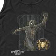 Men's Marvel Spider-Man: No Way Home Black Suit Tech  Adult Tank Top