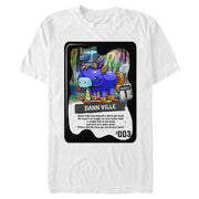 Men's R.I.P. Rainbows in Pieces Dann Ville Unicorn Card  Adult T-Shirt