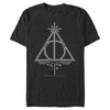 Men's Harry Potter Deathly Hallows Symbol  Adult T-Shirt