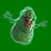 Men's Ghostbusters Realistic Slimer  Adult T-Shirt