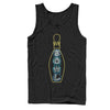 Men's The Big Lebowski Bowling Neon Light Print  Adult Tank Top