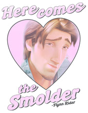 Men's Tangled Flynn Rider Here Comes the Smolder  Adult T-Shirt