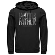 Men's Star Wars Darth Vader Space Father  Adult Pull Over Hoodie