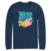 Men's SpongeBob SquarePants Patrick Dad Bod  Adult Long Sleeve Shirt