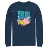 Men's SpongeBob SquarePants Patrick Dad Bod  Adult Long Sleeve Shirt