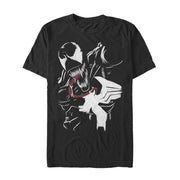 Men's Marvel Venom Paint Print  Adult T-Shirt