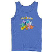 Men's Pokemon Eeveelutions  Adult Tank Top