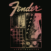 Men's Fender Sunburst Stratocaster  Adult T-Shirt