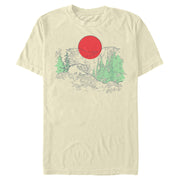 Men's Lost Gods Mountain Bear at Dusk  Adult T-Shirt