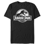 Men's Jurassic Park Dinosaur Logo  Adult T-Shirt