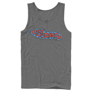 Men's Justice League Tornado Logo  Adult Tank Top