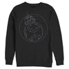 Men's Star Wars: The Rise of Skywalker BB-8 Starry Constellation  Adult Sweatshirt