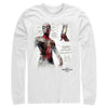 Men's Marvel Spider-Man: Now Way Home Integrated Suit Sketch  Adult Long Sleeve Shirt