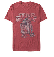 Men's Star Wars Faded R2-D2 Droid  Adult T-Shirt