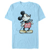 Men's Mickey & Friends Sketched Mickey Portrait  Adult T-Shirt