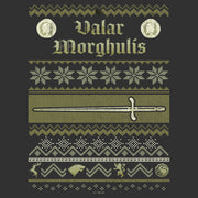 Men's Game of Thrones Christmas Valar Morghulis Sweater  Adult T-Shirt