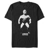 Men's Stretch Armstrong Grayscale Figure  Adult T-Shirt