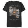 Men's Supernatural Shattered Winchester Poster  Adult T-Shirt