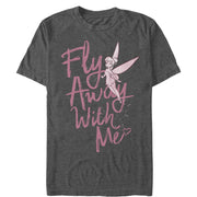 Men's Peter Pan Valentine Tink Fly  Adult T-Shirt