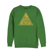 Men's Nintendo Legend of Zelda Triforce Silhouette  Adult Sweatshirt