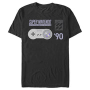 Men's Nintendo SNES Controller '90  Adult T-Shirt