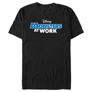 Men's Monsters at Work Classic Logo Tee  Adult T-Shirt