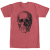 Men's Lost Gods Melting Print Skull  Adult T-Shirt