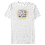 Men's MTV 80s Aura Logo  Adult T-Shirt