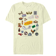 Men's Seinfeld Iconic Items  Adult T-Shirt