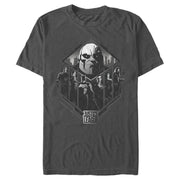 Men's Zack Snyder Justice League Darkseid Group Shot  Adult T-Shirt