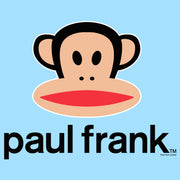 Men's Paul Frank Logo Julius Black  Adult T-Shirt