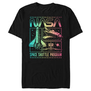 Men's NASA Rainbow Panels  Adult T-Shirt