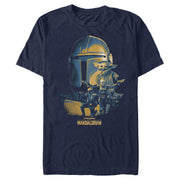 Men's Star Wars: The Mandalorian Element of Surprise  Adult T-Shirt