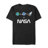 Men's NASA Emoji Space Logo Equation  Adult T-Shirt