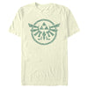 Men's Nintendo The Legend of Zelda: Tears of the Kingdom Green Hyrule Crest  Adult T-Shirt