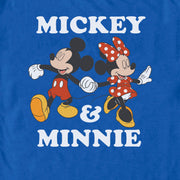 Men's Mickey & Friends Mickey & Minnie Couple  Adult T-Shirt