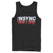 Men's NSYNC Retro Fade  Adult Tank Top