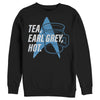 Men's Star Trek: The Next Generation Cup Of Tea Earl Grey Hot, Captain Picard  Adult Sweatshirt