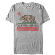 Men's Lost Gods California Flag  Adult T-Shirt