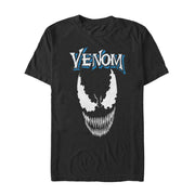 Men's Marvel Venom Face Logo  Adult T-Shirt