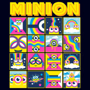 Men's Minions: The Rise of Gru Rainbow Panels  Adult T-Shirt