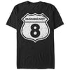 Men's Nintendo Mario Kart 8 Interstate Sign  Adult T-Shirt