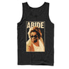 Men's The Big Lebowski The Dude Abides Sunglasses Pose  Adult Tank Top